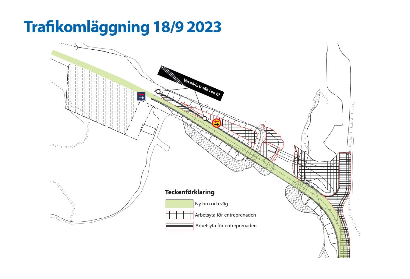 Trafikomläggning Djurholmssundsbron, Brändö