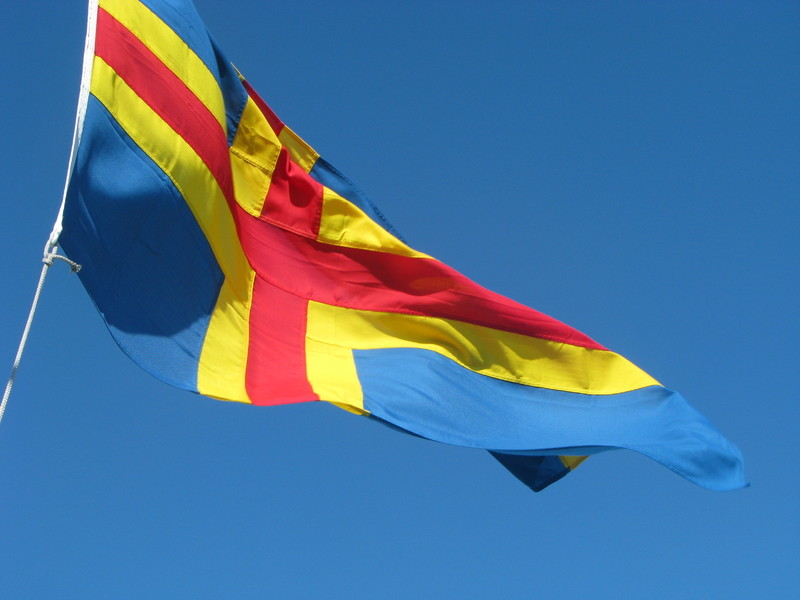 Ålands flagga