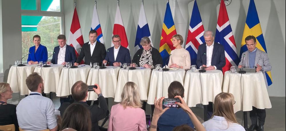 De nordiska statsministrarna inklusive lantråd Katrin Sjögren möts i Åbo och Pemar