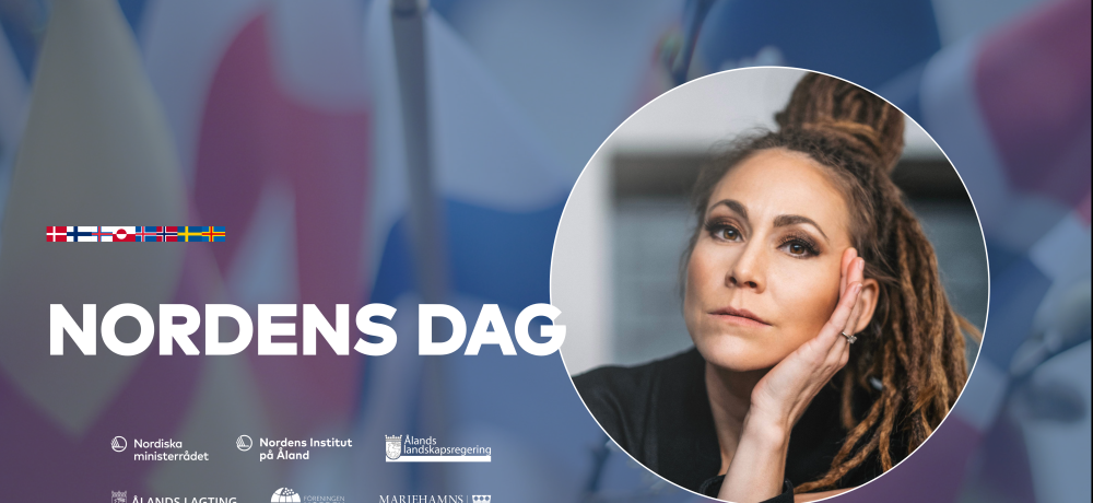 Nordens dag, omslagsbild med svenska sångerskan Mariett
