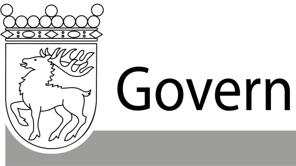 Goverment of Aland black and white