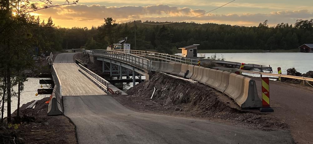 Vy över Dånösundsbron